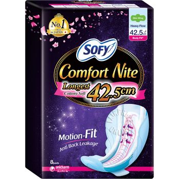 Sofy Body Fit Cottony Soft 425cm Night Wing