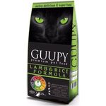 Guupy Adult Cat Food With Lamb Meat And Rice 15kg