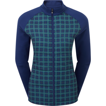 FootJoy Open Full Zip Hybrid Jacket Women Open Blue