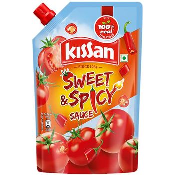 Kissan Sweet And Spicy Sauce Tangy Appetizing Taste 450g