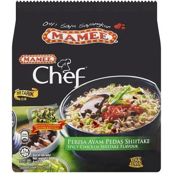 Mamee Chef Bundle Spicy Chicken Shiitak 72g