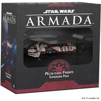 Atomic Mass Games Star Wars Armada Pelta-class Frigate Expansion Pack Miniatures Battle Game Strategy Game
