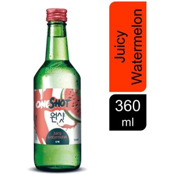 Oneshot Juicy Watermelon Soju Pint 360ml