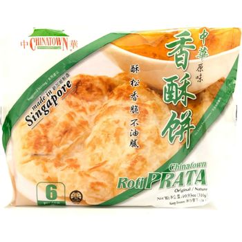 Chinatown Roti Prata Original 6pcs 310g