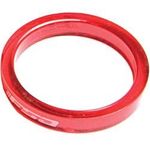 FSA Full Speed Headset Spacer Polycarbonate 5mm Red