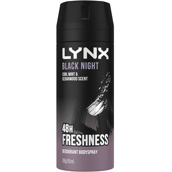 Lynx Black Night Body Spray 150ml
