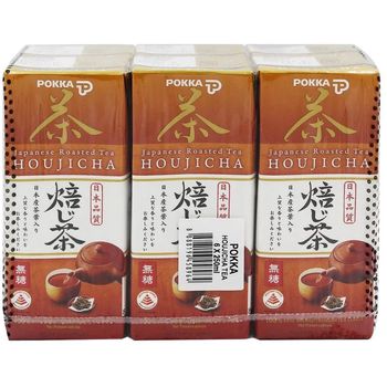 Pokka Japanese Roasted Tea Houjicha 6pcs 250ml
