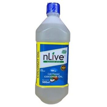 Nlive Cold Pressed Coconut Oil 500ml