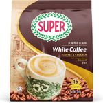 SUPER Roasted 2 in 1 White Coffee And Creamer Classic 15pcs 25g