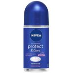 Nivea Protect and Care Deodorant Roll On 48h 50ml