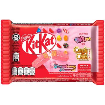 Kitkat Strawberry Wafer in Confection with Candy Bits 35g