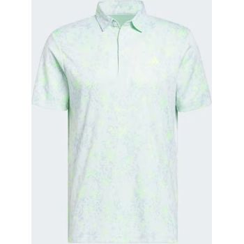 Adidas Men Golf Burst Jacquard Polo Shirt