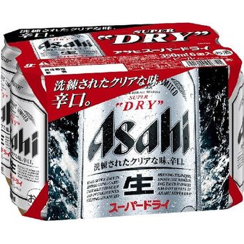 Asahi Beer 6 x 350ml