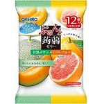 Orihiro Konjac Jelly Sweet Melon Pink Grapefruit 0.7oz 20g X 12 Pieces