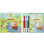Tiger Tribe Colouring Pack Woodland Friends
