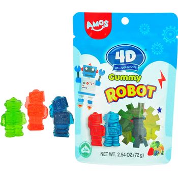 4D Gummy Robot