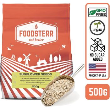 Foodsterr Sunflower Seeds 500g