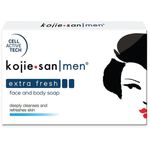 Kojie San Men Extra Fresh Face and Body Soap 135g