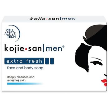 Kojie San Men Extra Fresh Face and Body Soap 135g