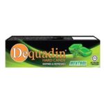 Dequadin Hard Candy Menthol Bar 38g