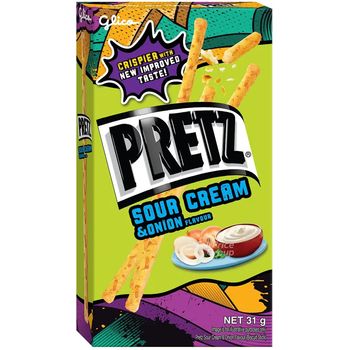 Glico Pretz Stick Biscuit Sour Cream And Onion 31g