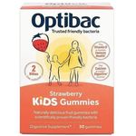Optibac Probiotics Strawberry Kids Gummies 30 Gummies