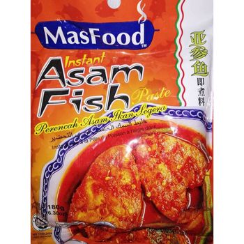 MasFood Asam Fish Paste 180g