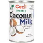 Cecil Organic Coconut Milk 400ml
