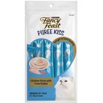 Fancy Feast Puree Kisses Chicken Puree with Tuna Flakes 4x10g