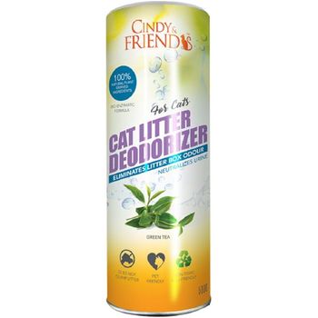 Cindy and Friends Cat Litter Deodorizer Powder Lemon 500g
