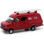 Tiny Ford Transit City 1980`s HKFSD Light Rescue Unit Diecast Car