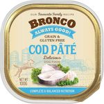 Bronco Cod Pate Tray 100g