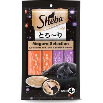 Sheba Cat Treat Melty Tuna And Seafood Flavour 12g