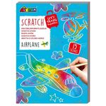 Avenir Mini Scratch Book Airplane