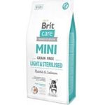 Brit Care GrainFree Mini Light Sterilized Rabbit Dog Food 2kg