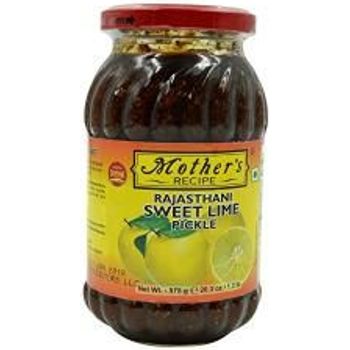 Mothers Recipe Rajasthani Sweet Lime Pickle 500 Gramsgm