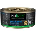 Nutripe Cat Gum And Grain Free Pure Mackerel And Green Tripe 95g