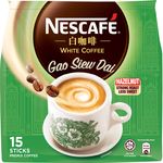 Nescafe Instant Spore White Coffee Gao Siew Dai Hazelnut 15 x 33g