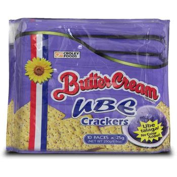 Butter Creams Ube Crackers 25g