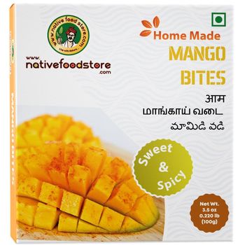 Native Food Store Mango Fruit Bites 100g