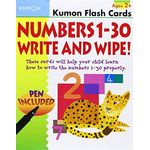 Kumon Flash Cards Number 1 To 30 Write And Wipe