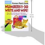 Kumon Flash Cards Number 1 To 30 Write And Wipe
