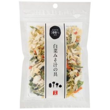 Kira Foods Chinese Cabbage Miso Soup Ingredients 40g