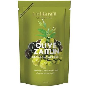 Mustika Ratu Personal Care Bath And Shower Gel Refill Zaitun 500ml
