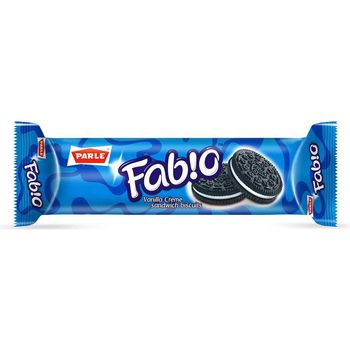 Parle Fabio Vanilla Crème Sandwich Biscuits 120g
