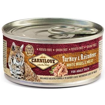 Carnilove Cat Can Turkey Reindeer 100g