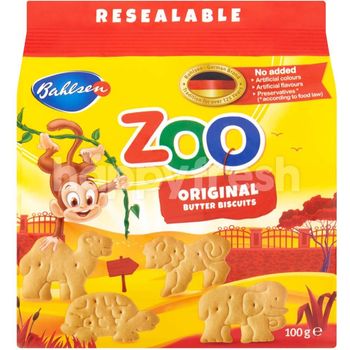 Leibniz Zoo Original Butter Biscuits 100g