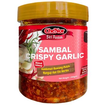 Che Nor Sambal Crispy Garlic 250g