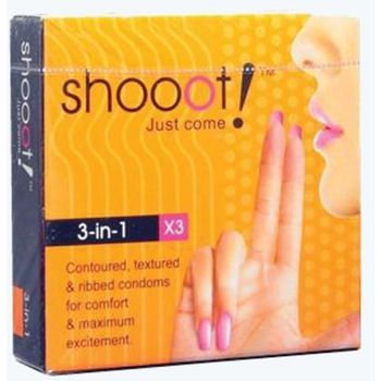 Shoot Condoms 3 in 1