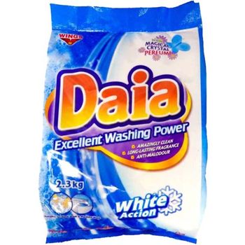 Daia Excellent Washing Powder White Action 2.3kg